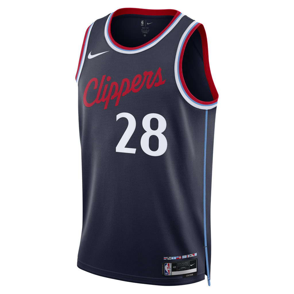 Los Angeles Clippers Nike Replica Icon Edition Swingman Jersey - Navy - Rui Hachimura