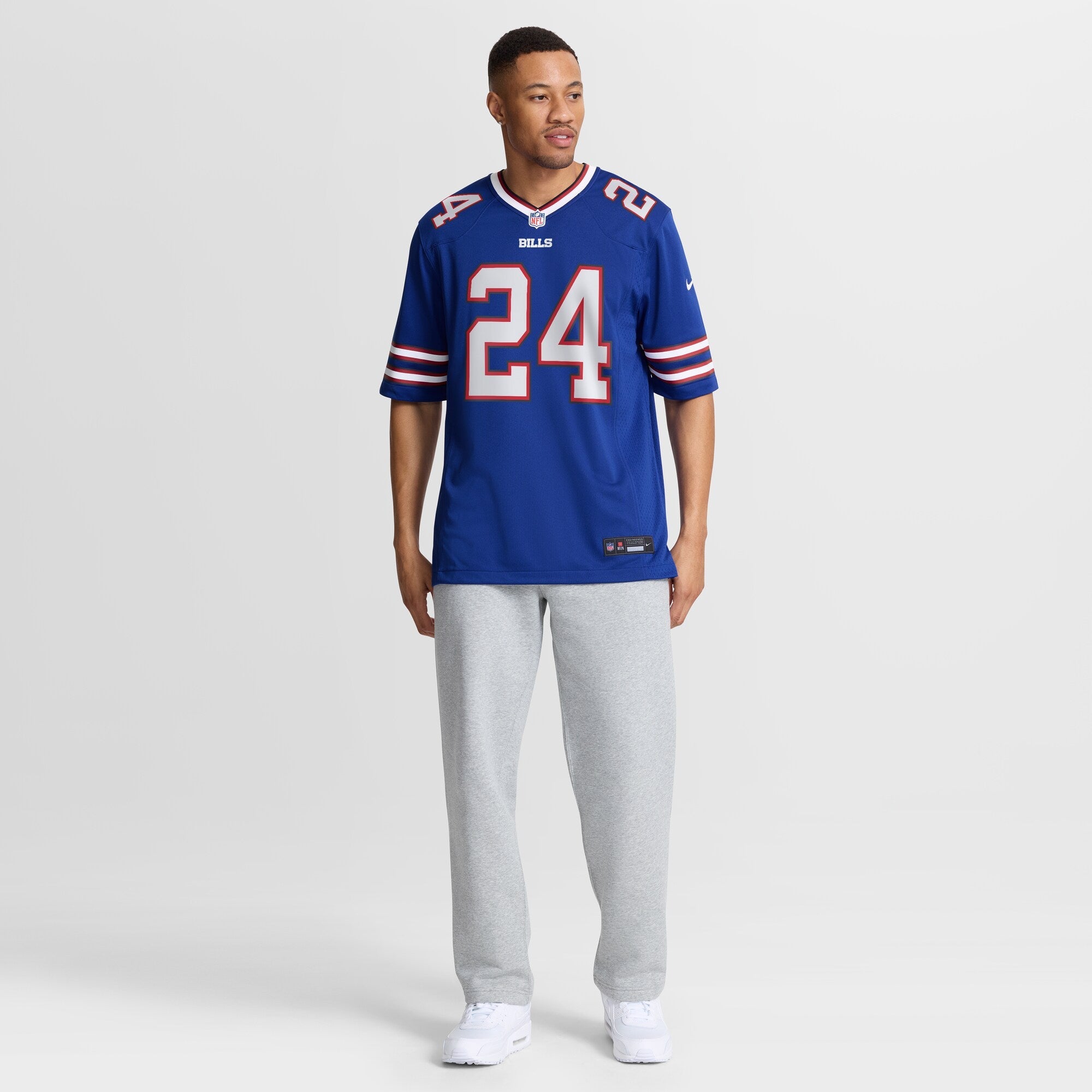 Buffalo Bills Cole Bishop Nike Royal Game Jersey