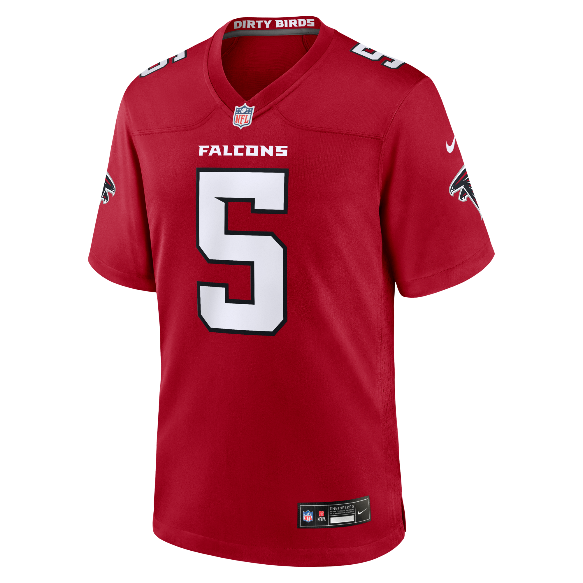 Atlanta Falcons Drake London Nike Red Game Jersey