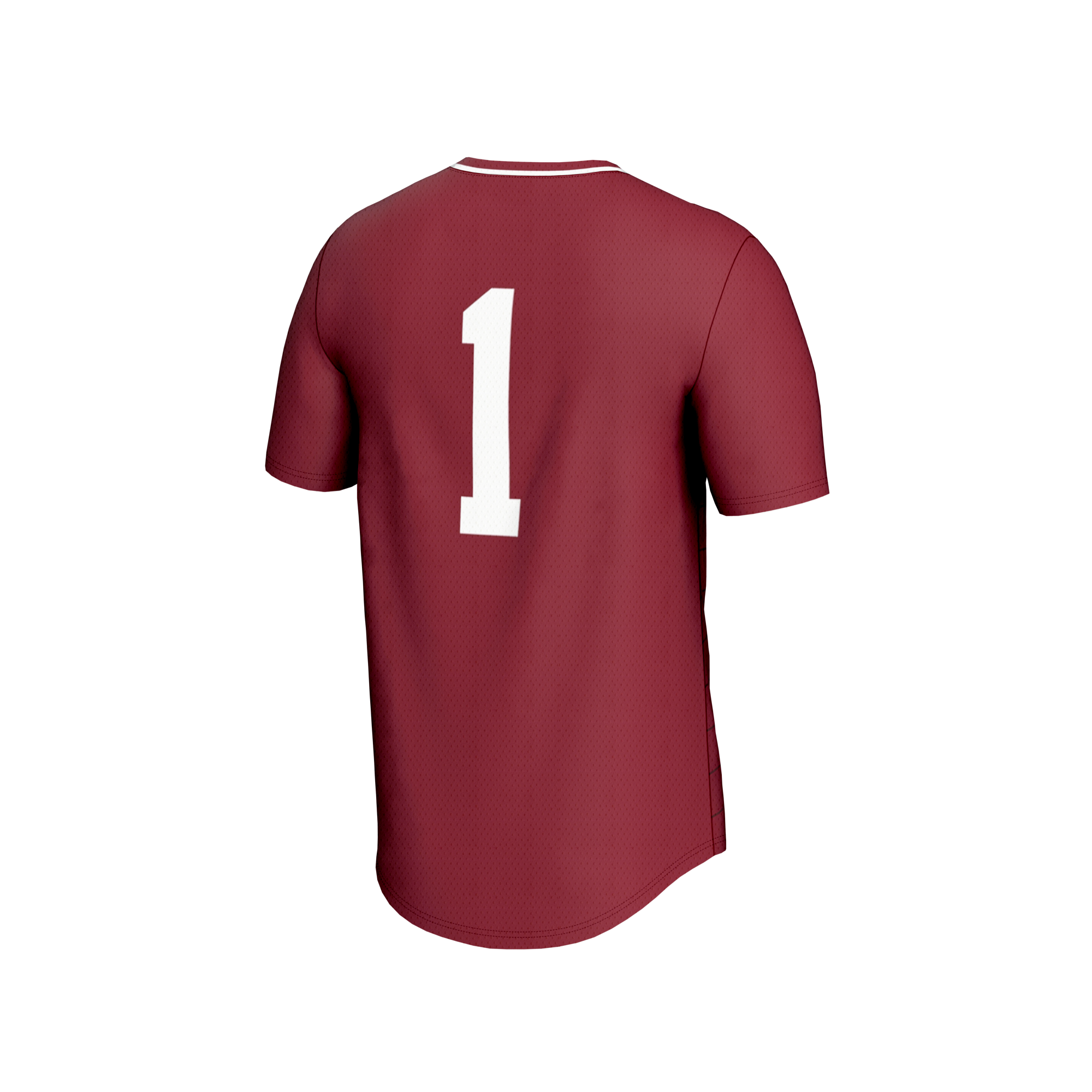 GameDay Greats #1 Maroon Santa Clara Broncos Lightweight Soccer Fashion Jersey