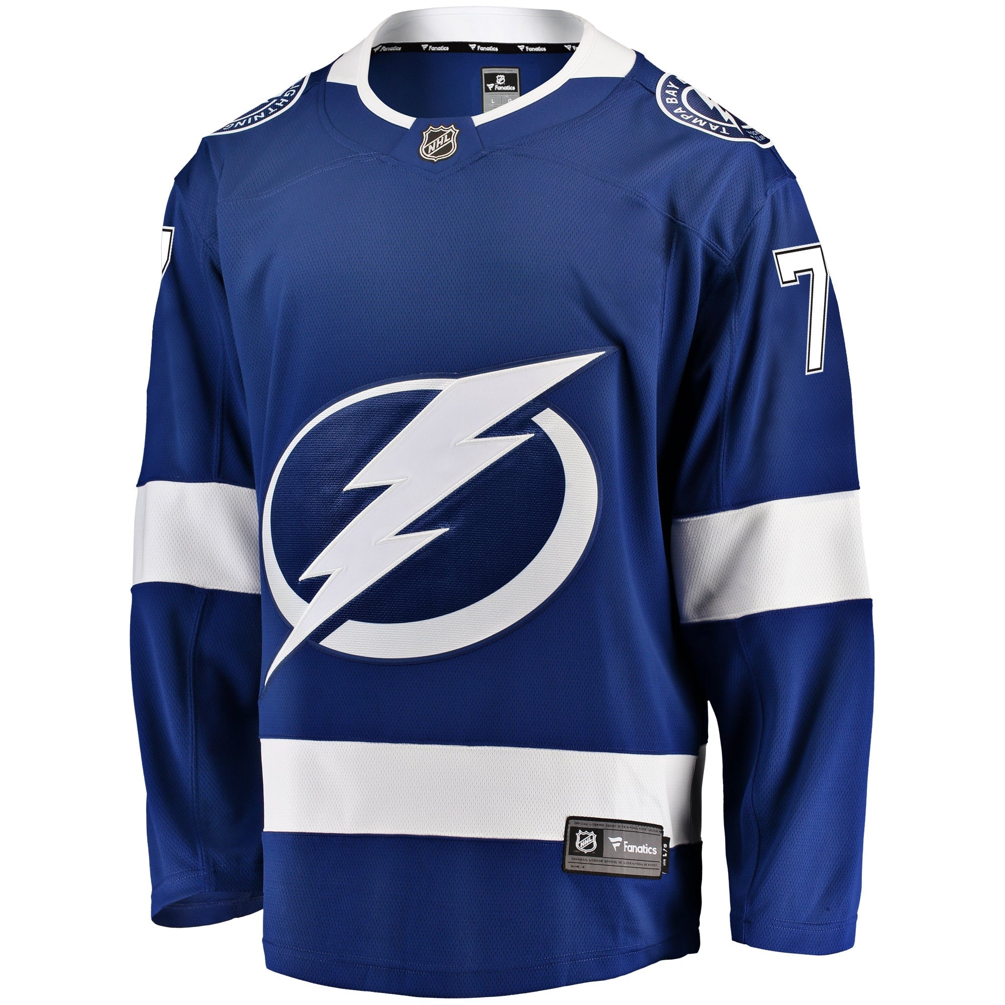 Tampa Bay Lightning Victor Hedman Fanatics Blue Home Breakaway Player Jersey