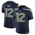 Seattle Seahawks 12s Nike College Navy Team Vapor F.U.S.E. Stitched Limited Jersey