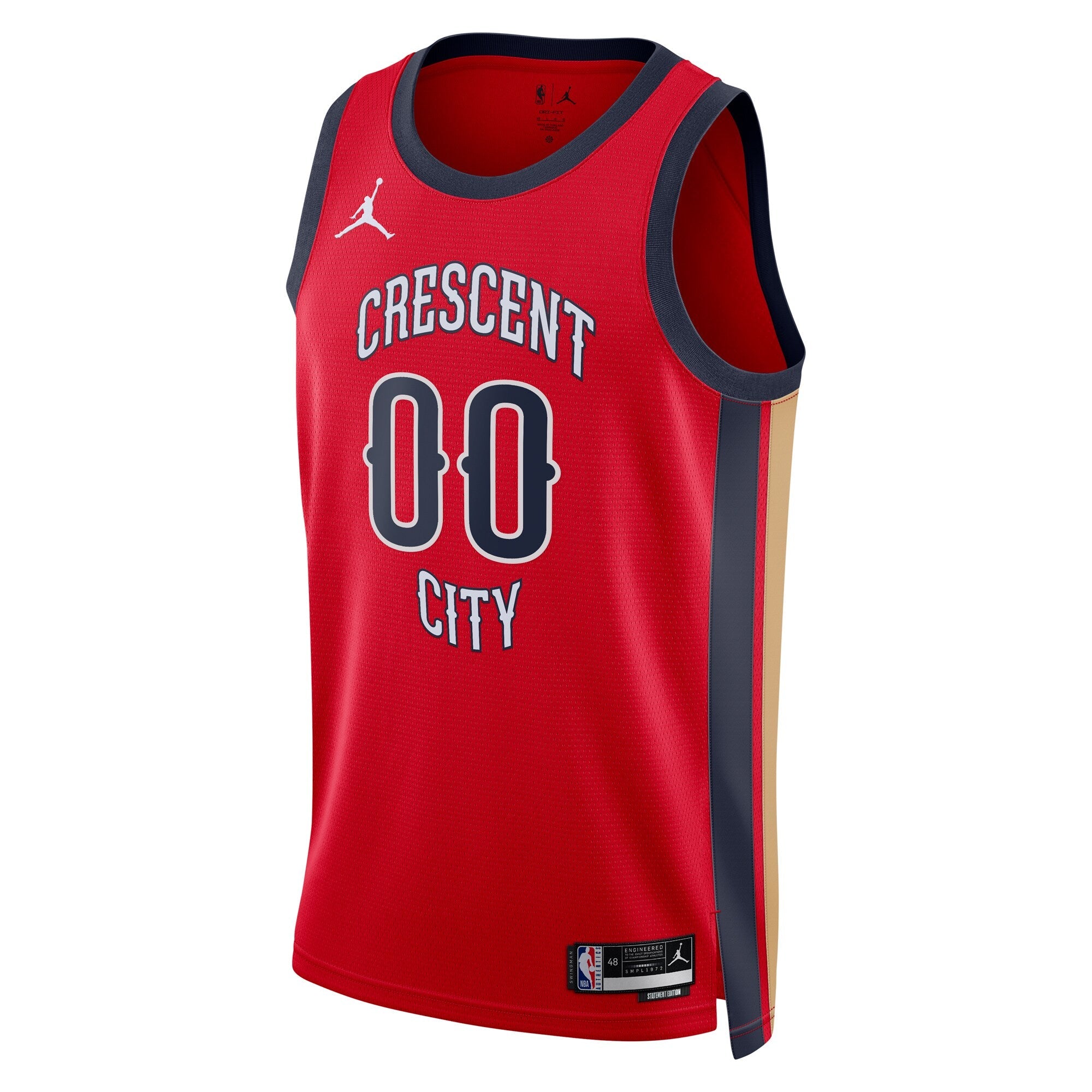 New Orleans Pelicans Jordan Statement Swingman Jersey - Custom