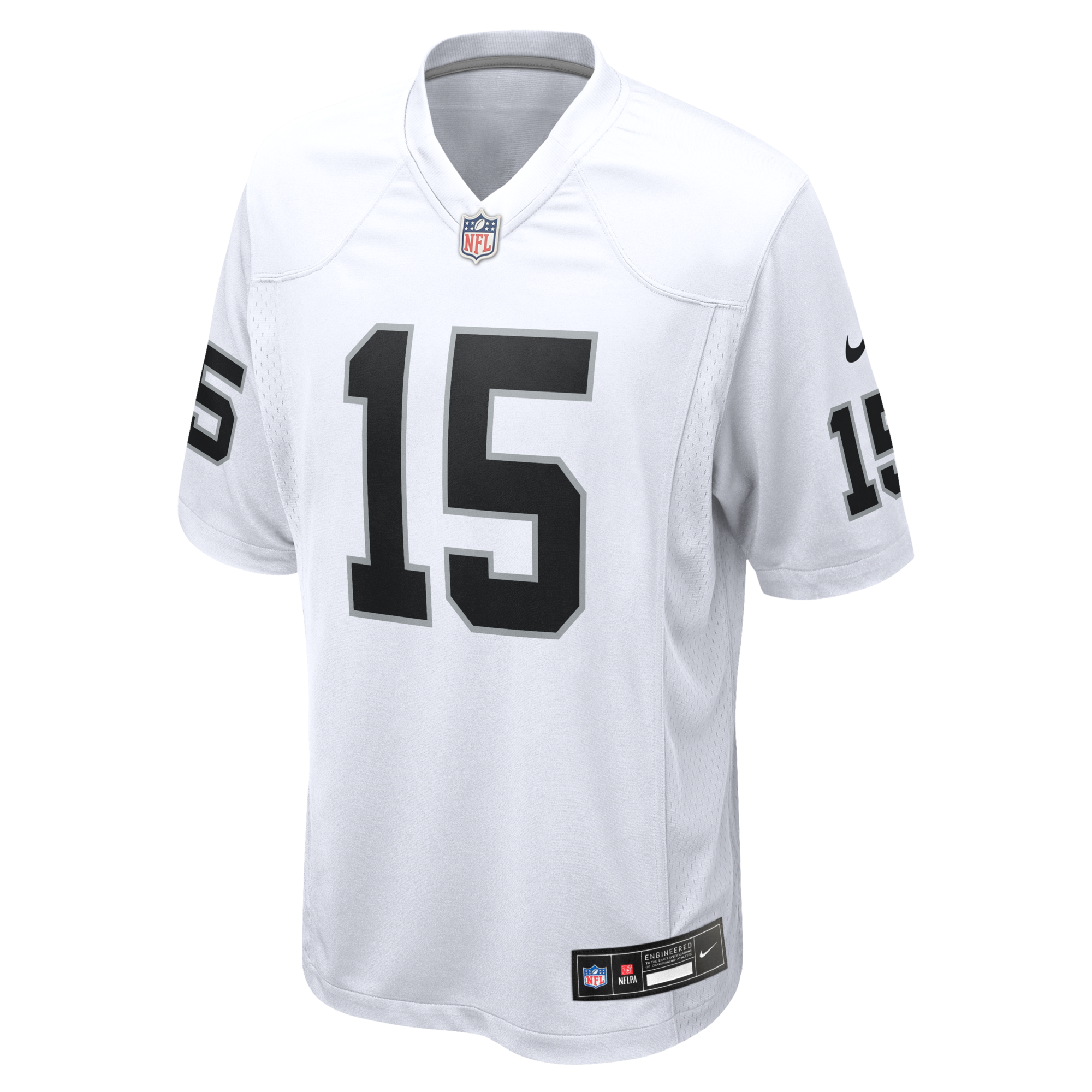 Las Vegas Raiders Fernando Mendoza Nike White Game Player Jersey