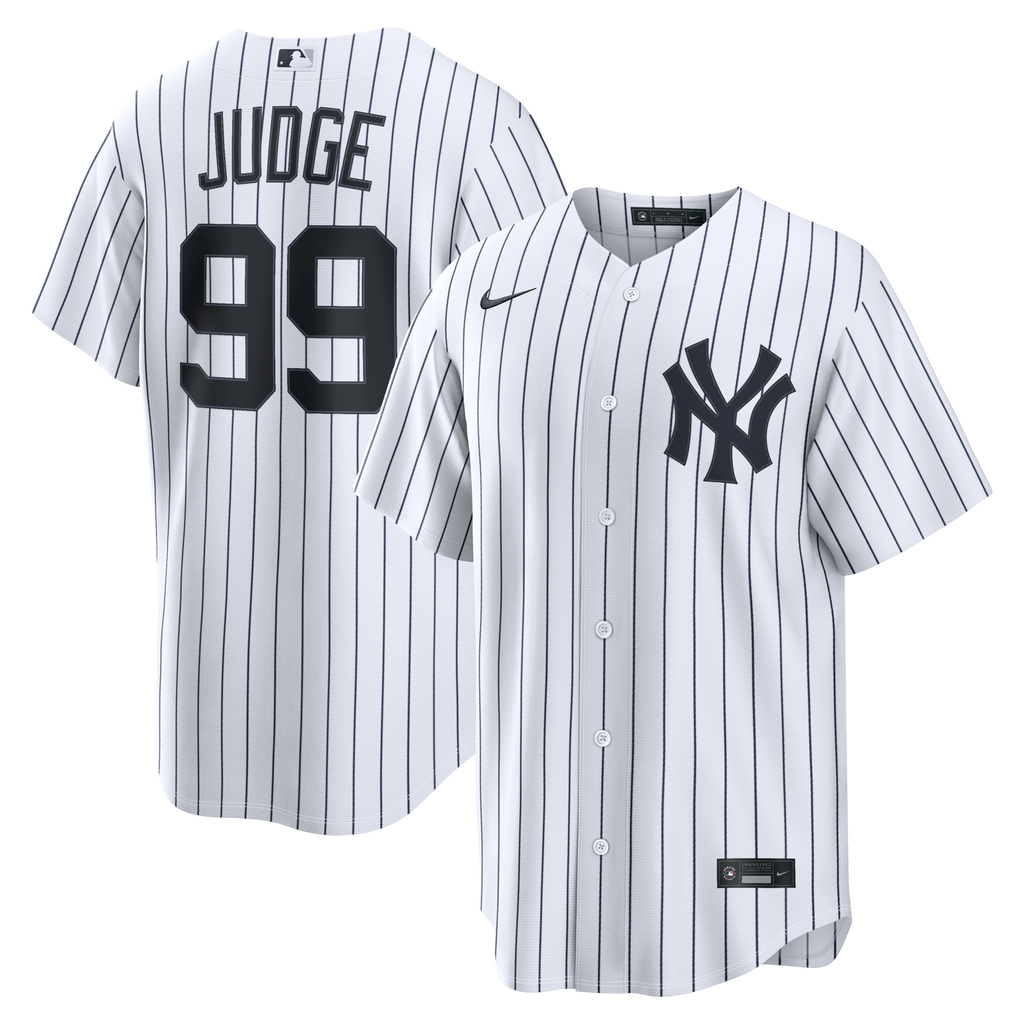 New York Yankees Aaron Judge Nike White Home Replica Jersey