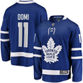 Toronto Maple Leafs Max Domi Fanatics Blue Home Breakaway Jersey