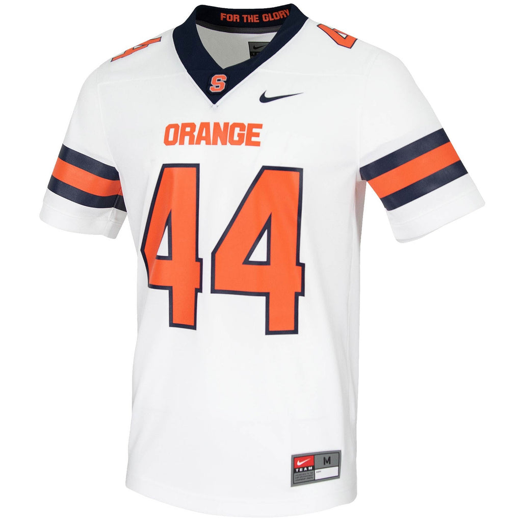 Nike #44 White Syracuse Orange Untouchable Game Jersey