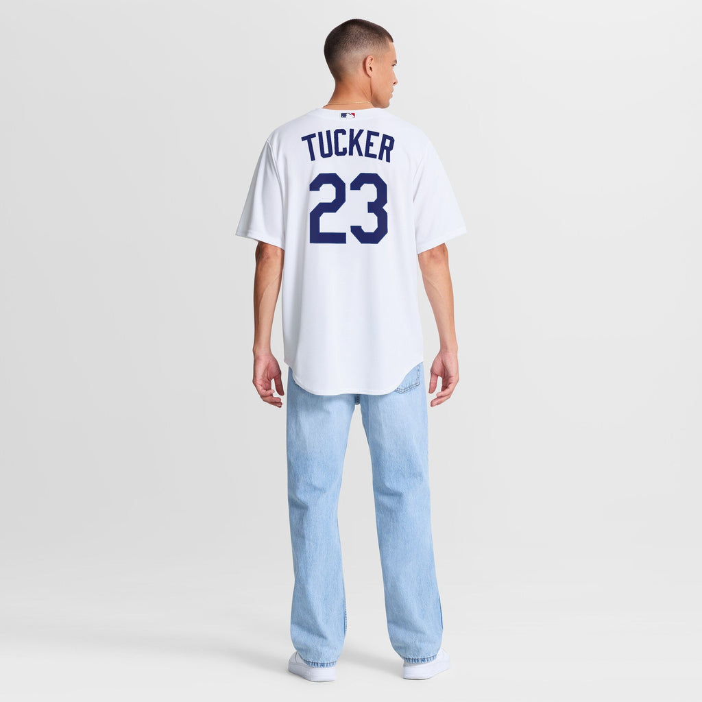 Los Angeles Dodgers Kyle Tucker Nike White Home Replica Jersey