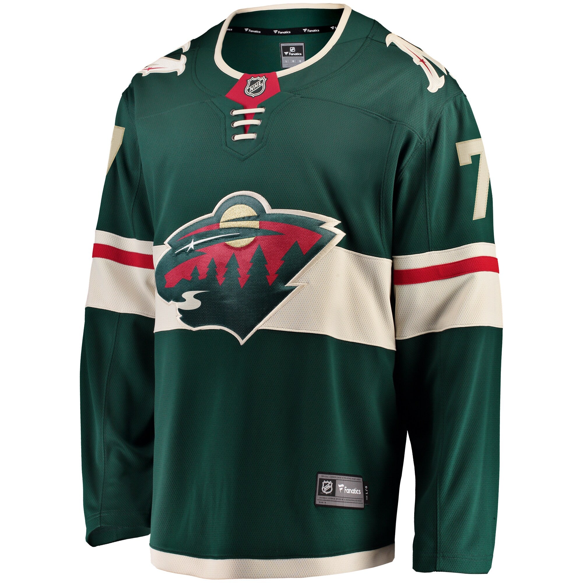 Minnesota Wild Brock Faber Fanatics Green Home Breakaway Player Jersey