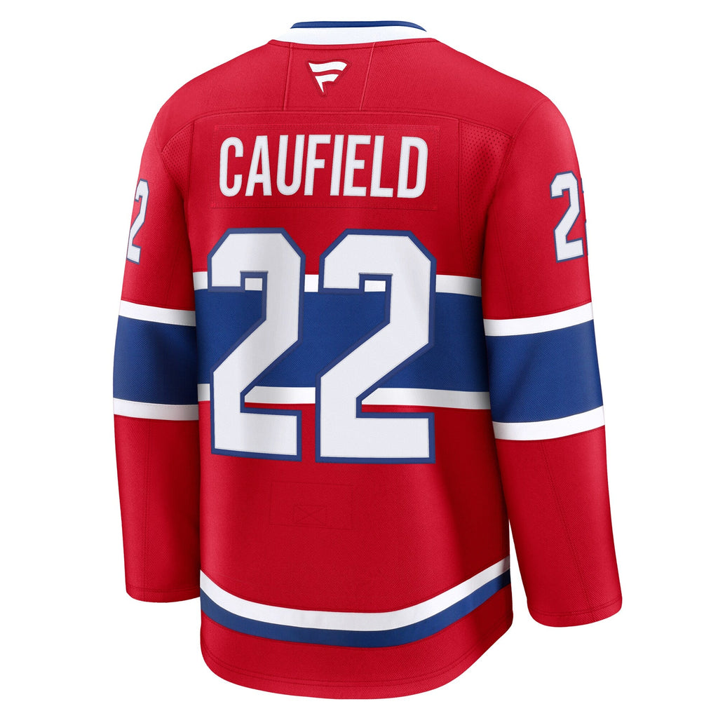 Montreal Canadiens Cole Caufield Fanatics Red Home Premium Jersey