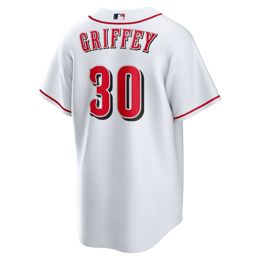 Cincinnati Reds Ken Griffey Jr. Nike White Home Retired Player Replica Jersey