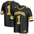 GameDay Greats Black Iowa Hawkeyes Lightweight Collegiate Football Fashion Jersey