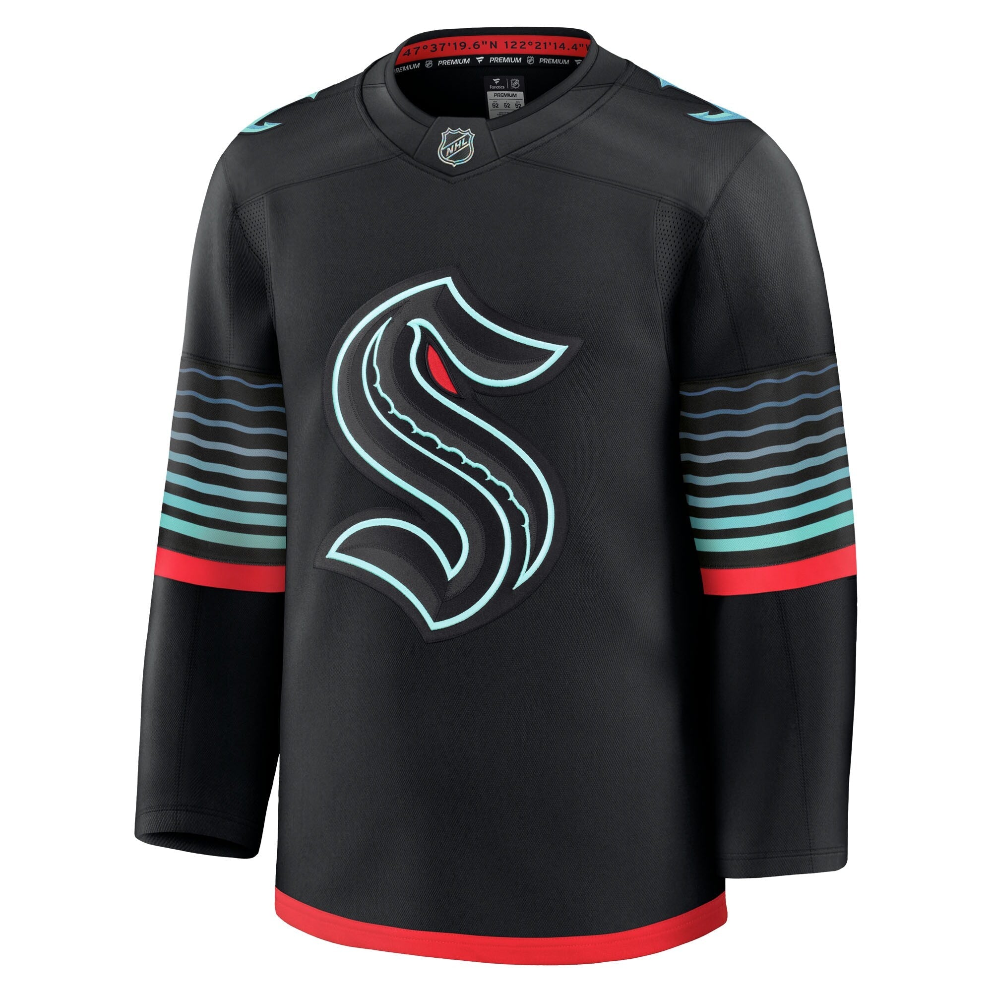 Seattle Kraken Fanatics Black Alternate Premium Jersey