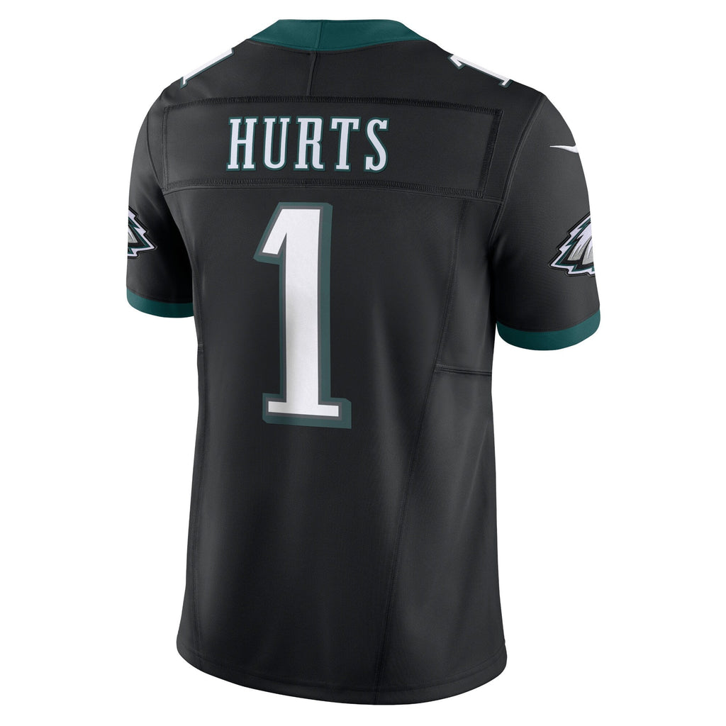 Philadelphia Eagles Jalen Hurts Nike Black Alternate Vapor F.U.S.E. Limited Jersey
