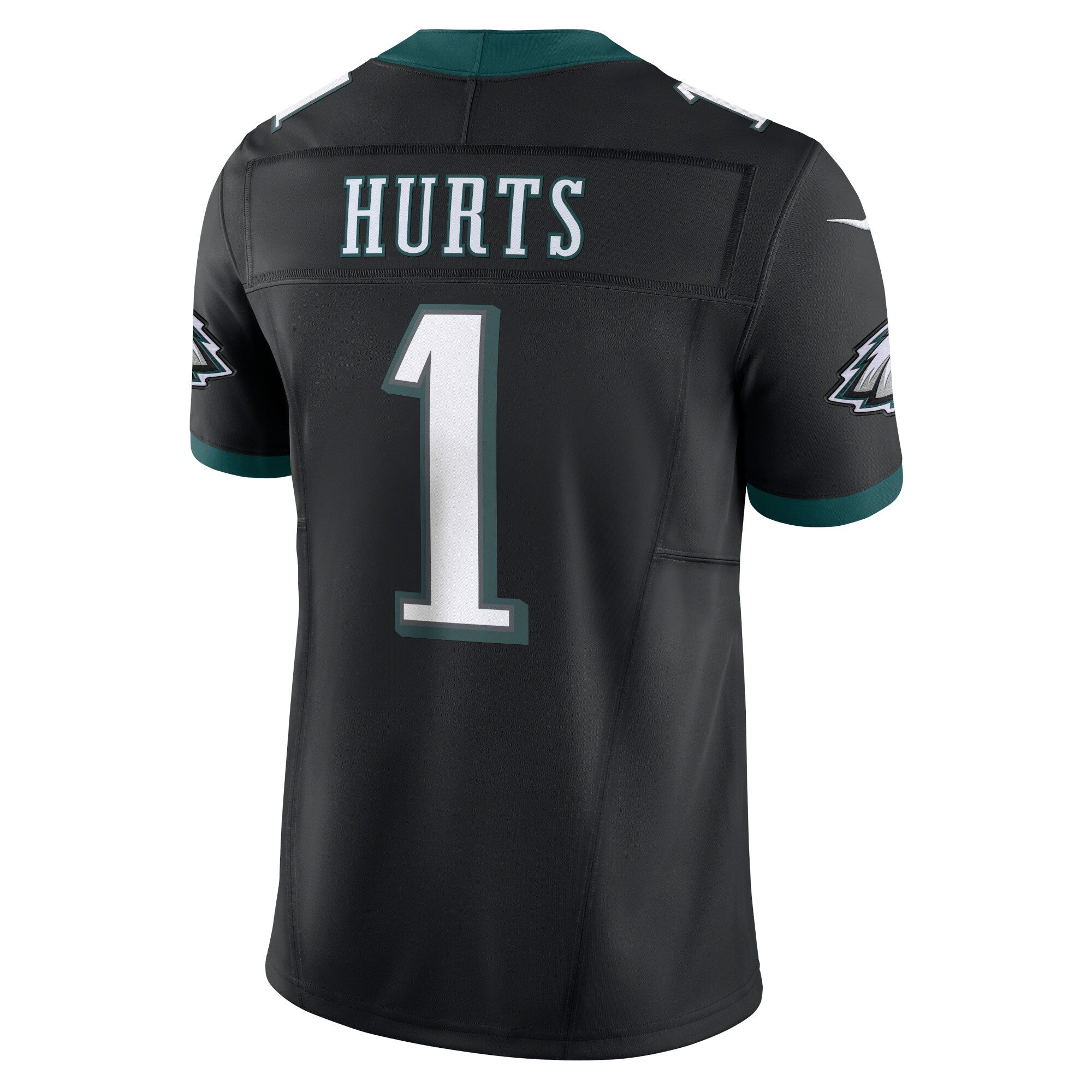 Philadelphia Eagles Jalen Hurts Nike Black Alternate Vapor F.U.S.E. Limited Jersey