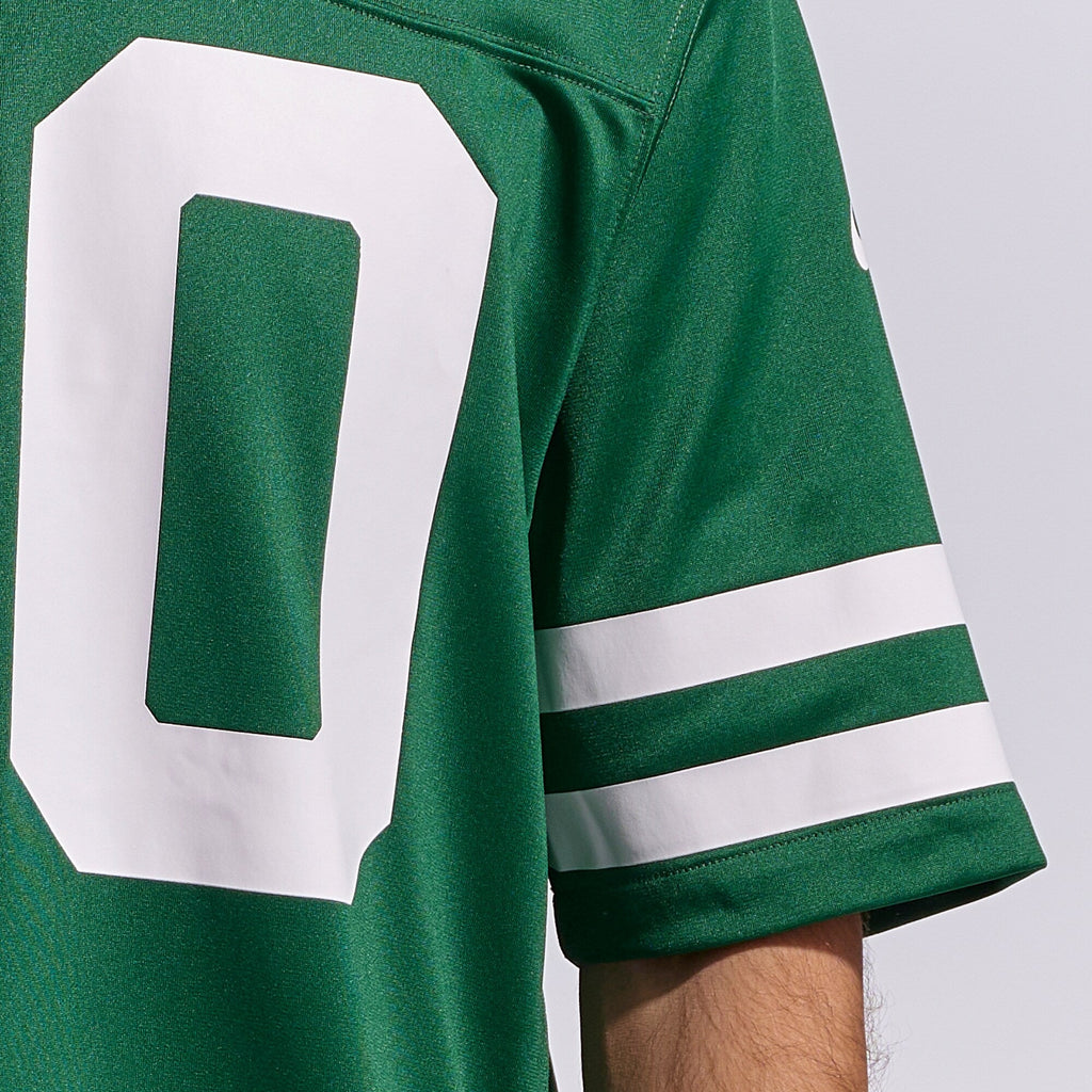 New York Jets Breece Hall Nike Legacy Green Game Jersey