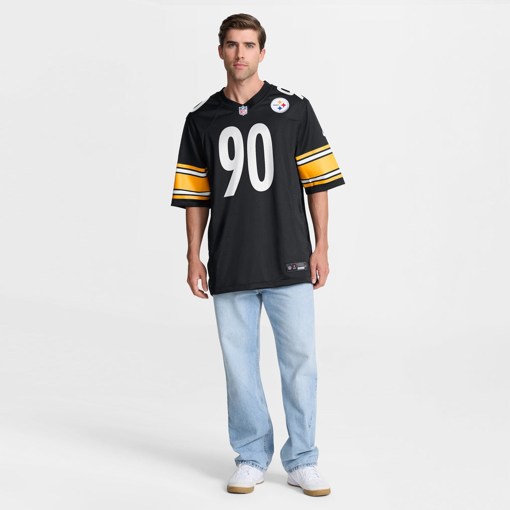 Pittsburgh Steelers T.J. Watt Nike Black Game Jersey