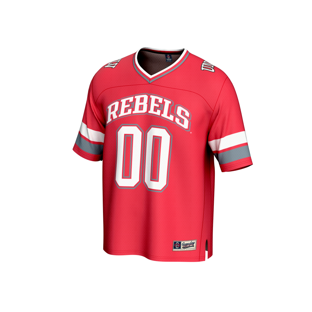 GameDay Greats #00 Scarlet UNLV Rebels Lightweight Collegiate Football Fashion Jersey
