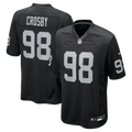 Las Vegas Raiders Maxx Crosby Nike Black Game Jersey