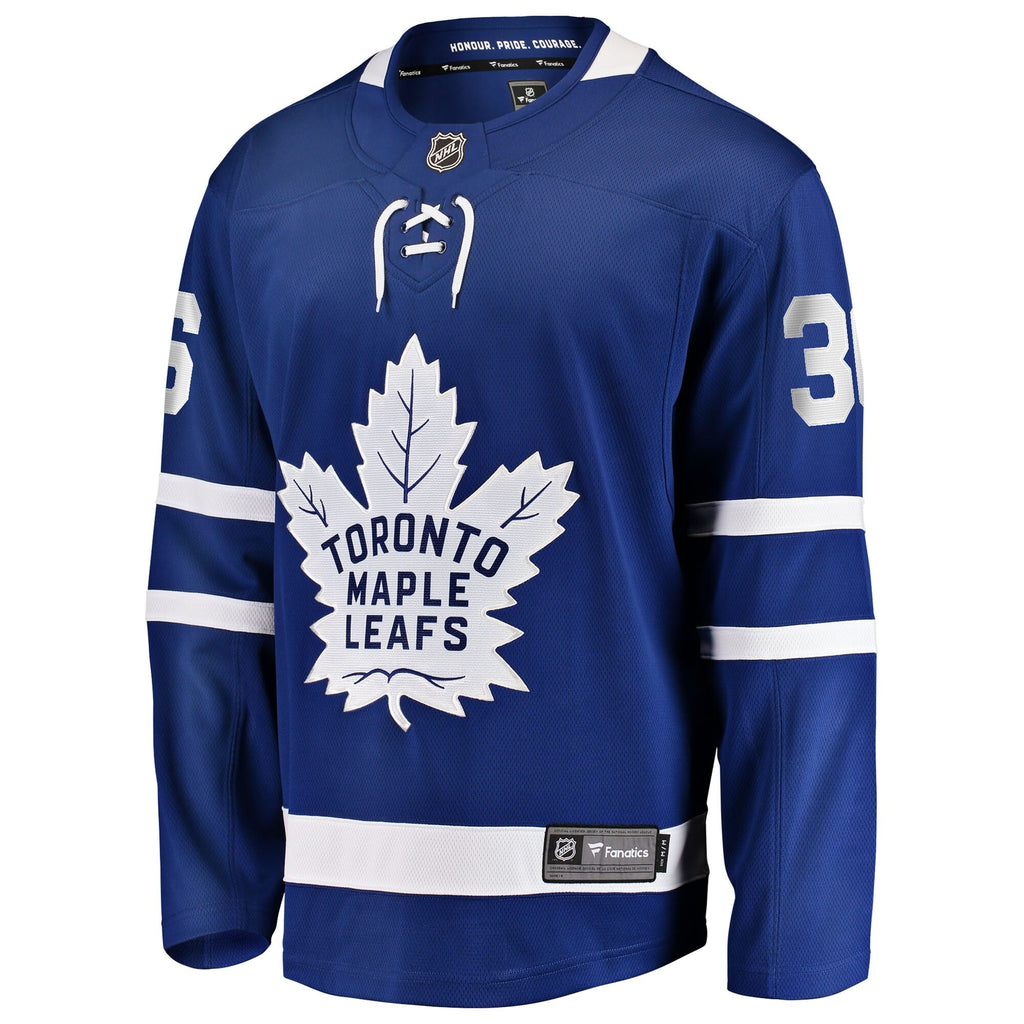 Toronto Maple Leafs Dakota Mermis Fanatics Blue Home Breakaway Jersey