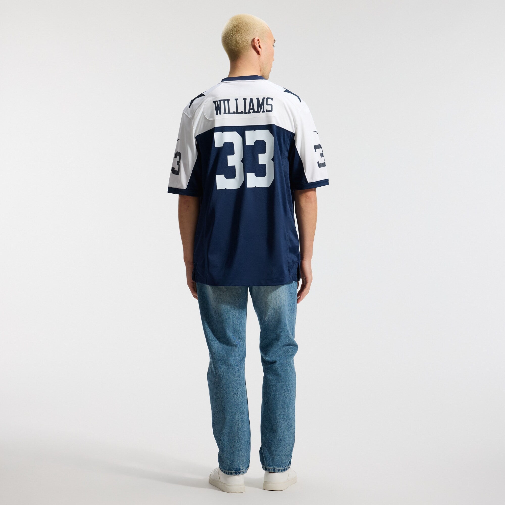 Dallas Cowboys Javonte Williams Nike Navy Alternate Game Jersey