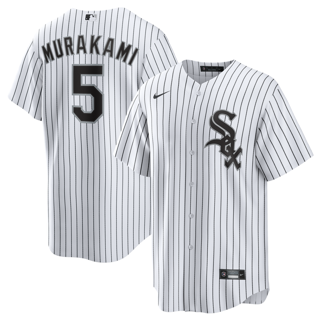 Chicago White Sox Munetaka Murakami Nike White Home Replica Jersey