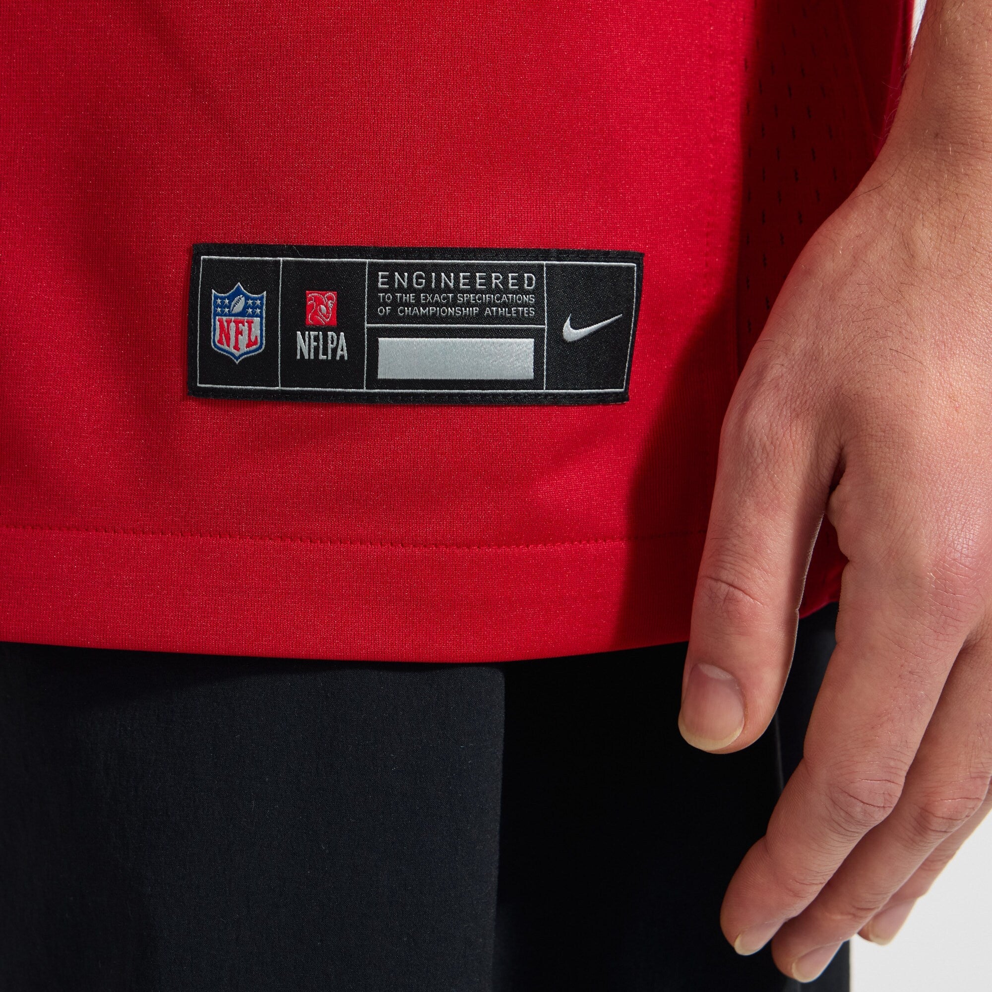San Francisco 49ers Christian McCaffrey Nike Scarlet Alternate Game Player Jersey