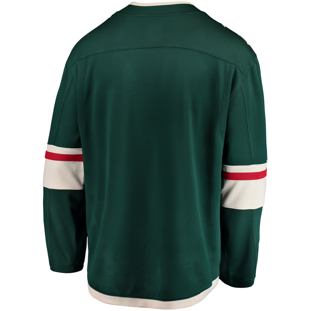 Minnesota Wild Fanatics Green Home Breakaway Jersey