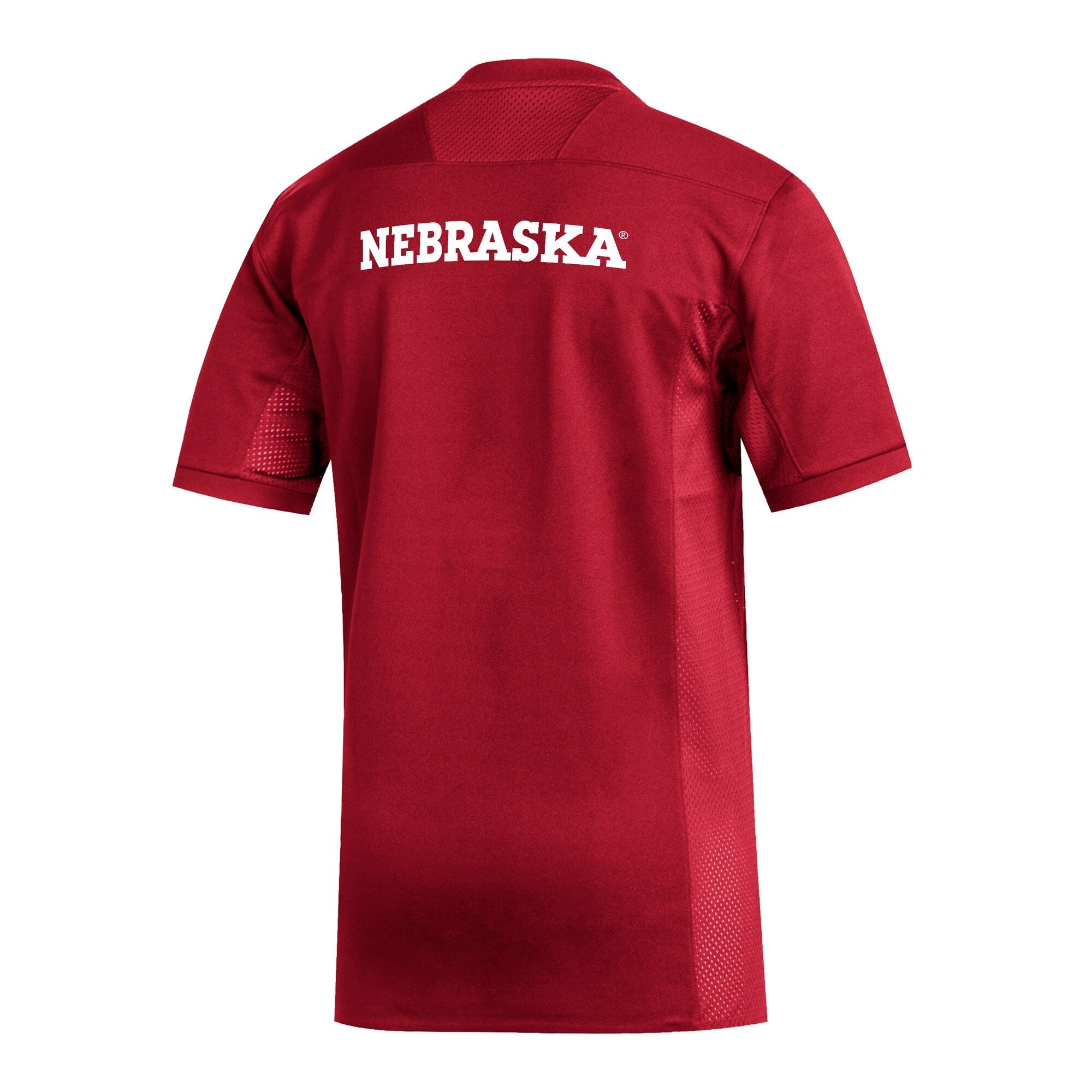 adidas #1 Scarlet Nebraska Huskers Replica Football Jersey