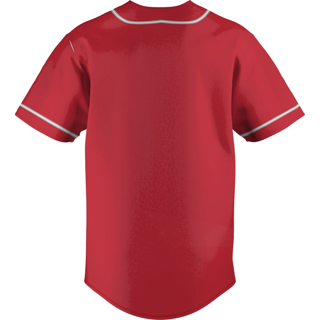 GameDay Greats Red Houston Cougars Lightweight Baseball Jersey