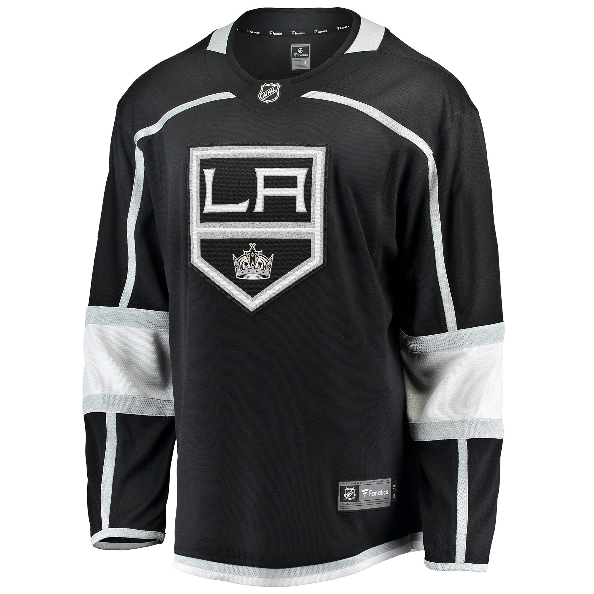 Los Angeles Kings Fanatics Black Home Breakaway Jersey