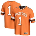 GameDay Greats #1 Orange Bowling Green St. Falcons Lightweight Collegiate Football Fashion Jersey