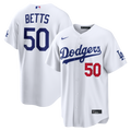 Los Angeles Dodgers Mookie Betts Nike White Home Stadium Jersey