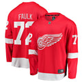 Detroit Red Wings Justin Faulk Fanatics Red Home Breakaway Jersey