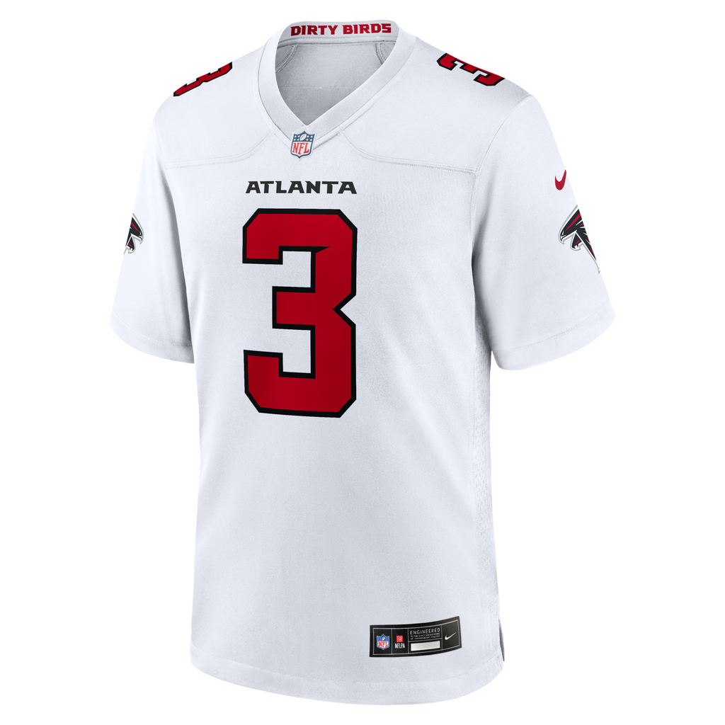 Atlanta Falcons Jessie Bates III Nike White Game Jersey