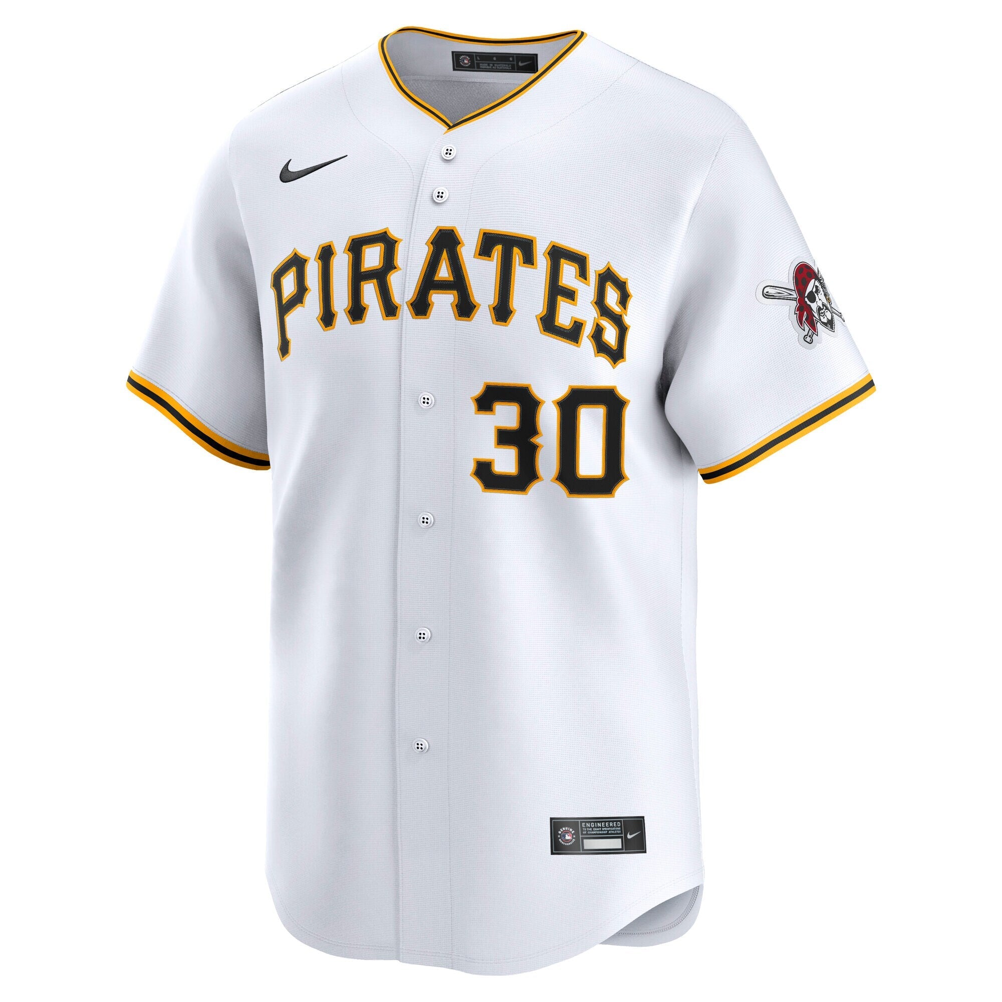 Pittsburgh Pirates Paul Skenes Nike White Home Limited Player Jersey
