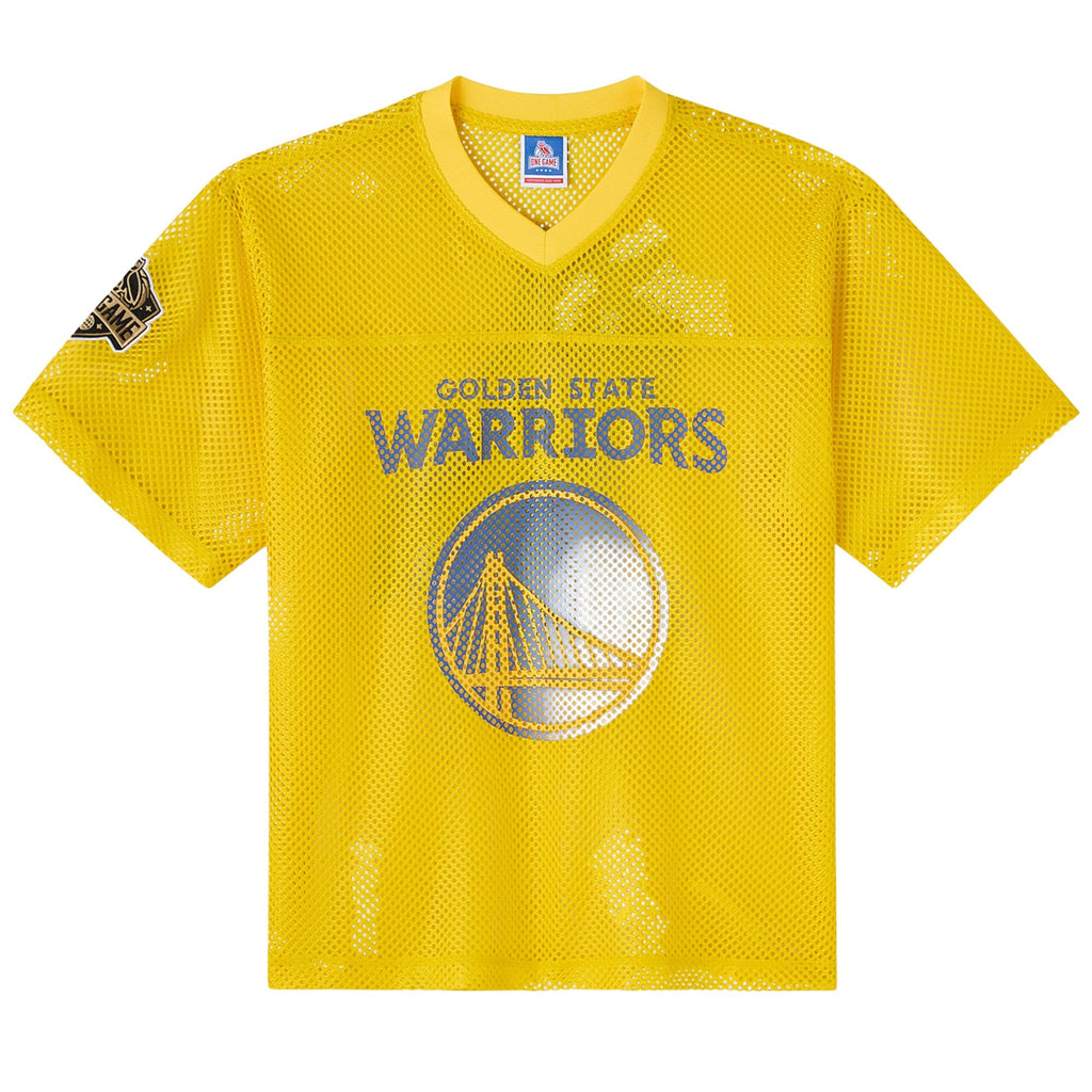 Golden State Warriors X OVO Mesh Football Jersey -
