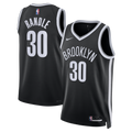 Brooklyn Nets Nike Icon Swingman Jersey- Black - Julius Randle