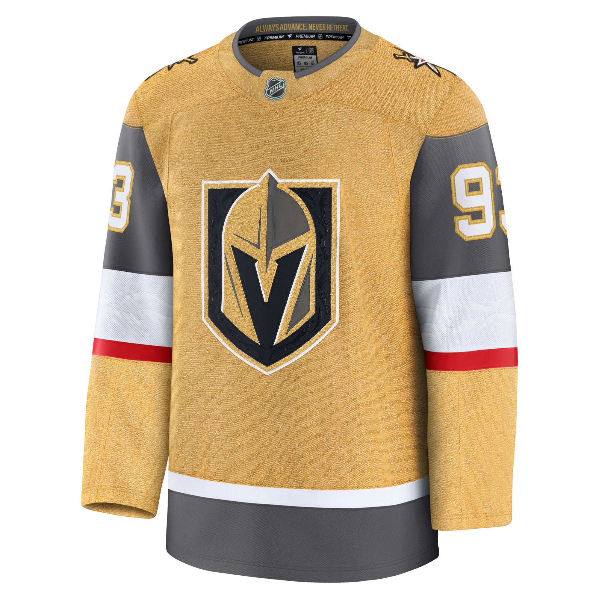 Vegas Golden Knights Mitch Marner Fanatics Gold Home Premium Jersey