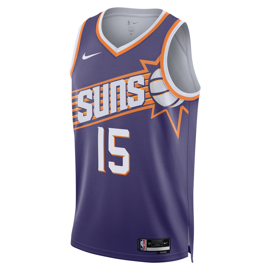 Phoenix Suns Nike Icon Edition Swingman Jersey - Purple - Devin Booker