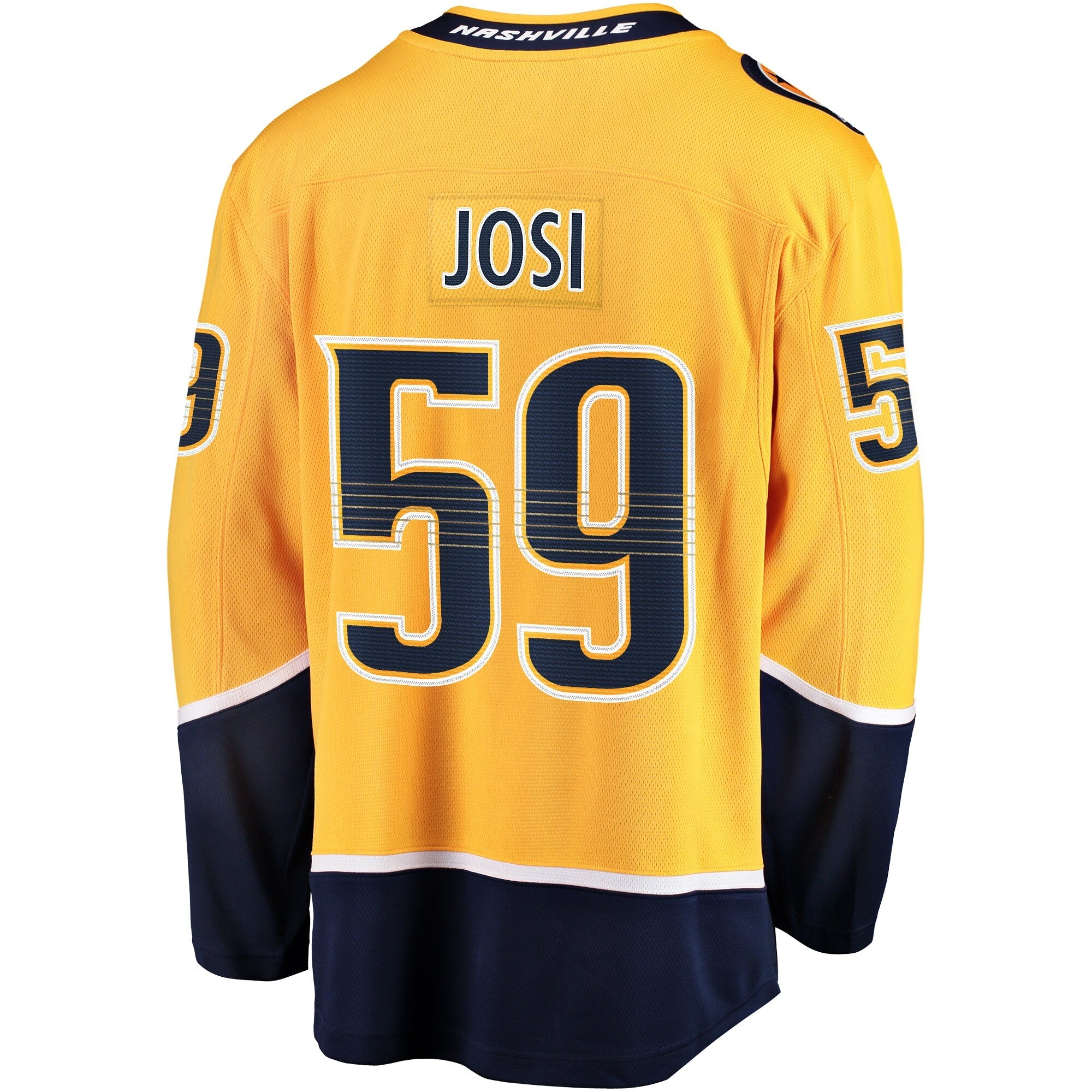 Nashville Predators Roman Josi Fanatics Gold Home Breakaway Jersey