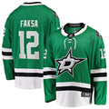 Dallas Stars Radek Faksa Fanatics Kelly Green Home Breakaway Jersey