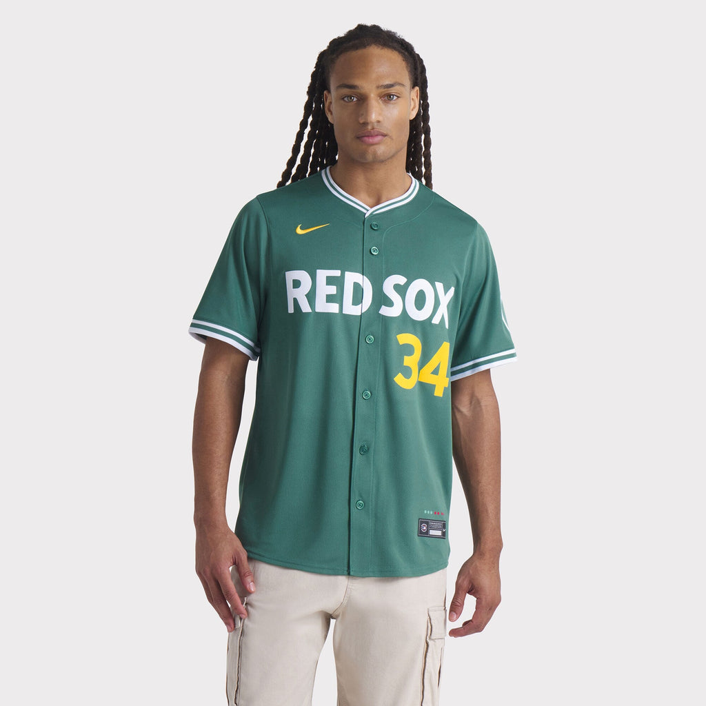 Boston Red Sox David Ortiz Nike Green 2025 City Connect Limited Retired Player Jersey