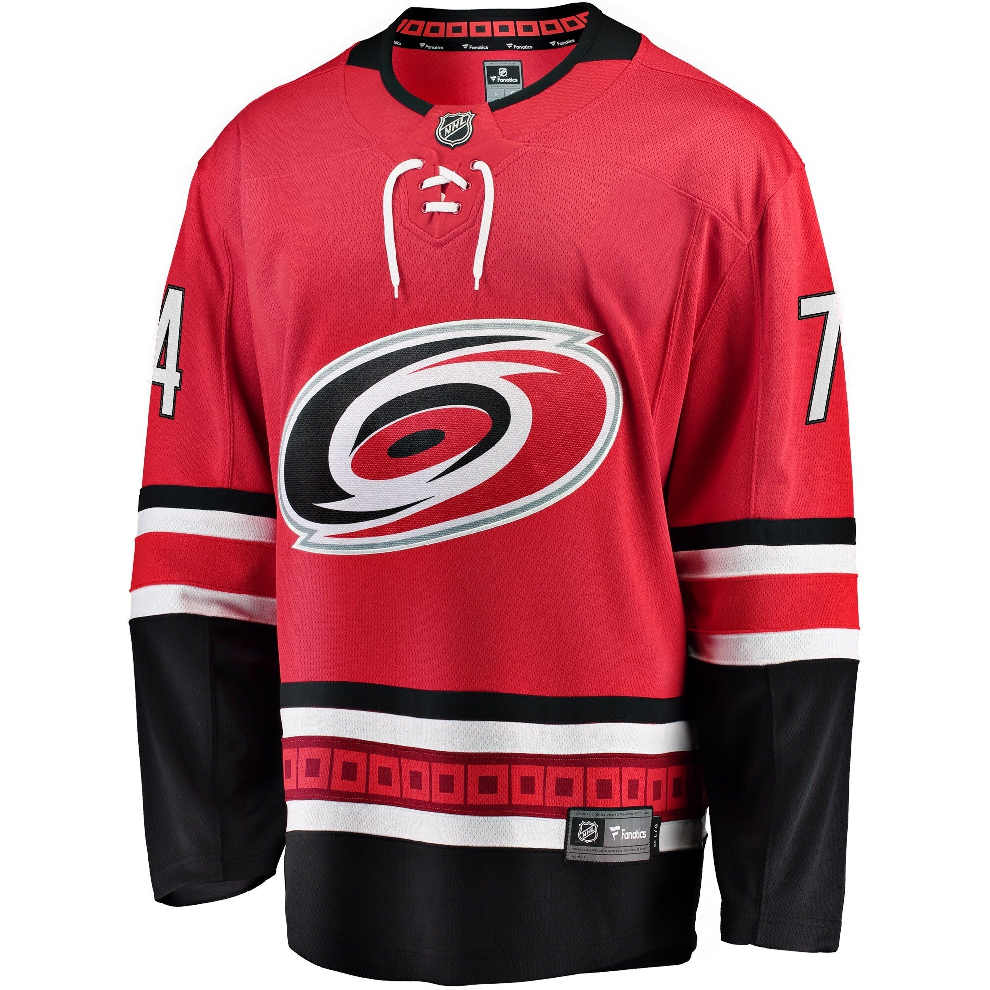 Carolina Hurricanes Jaccob Slavin Fanatics Red Alternate Breakaway Player Jersey