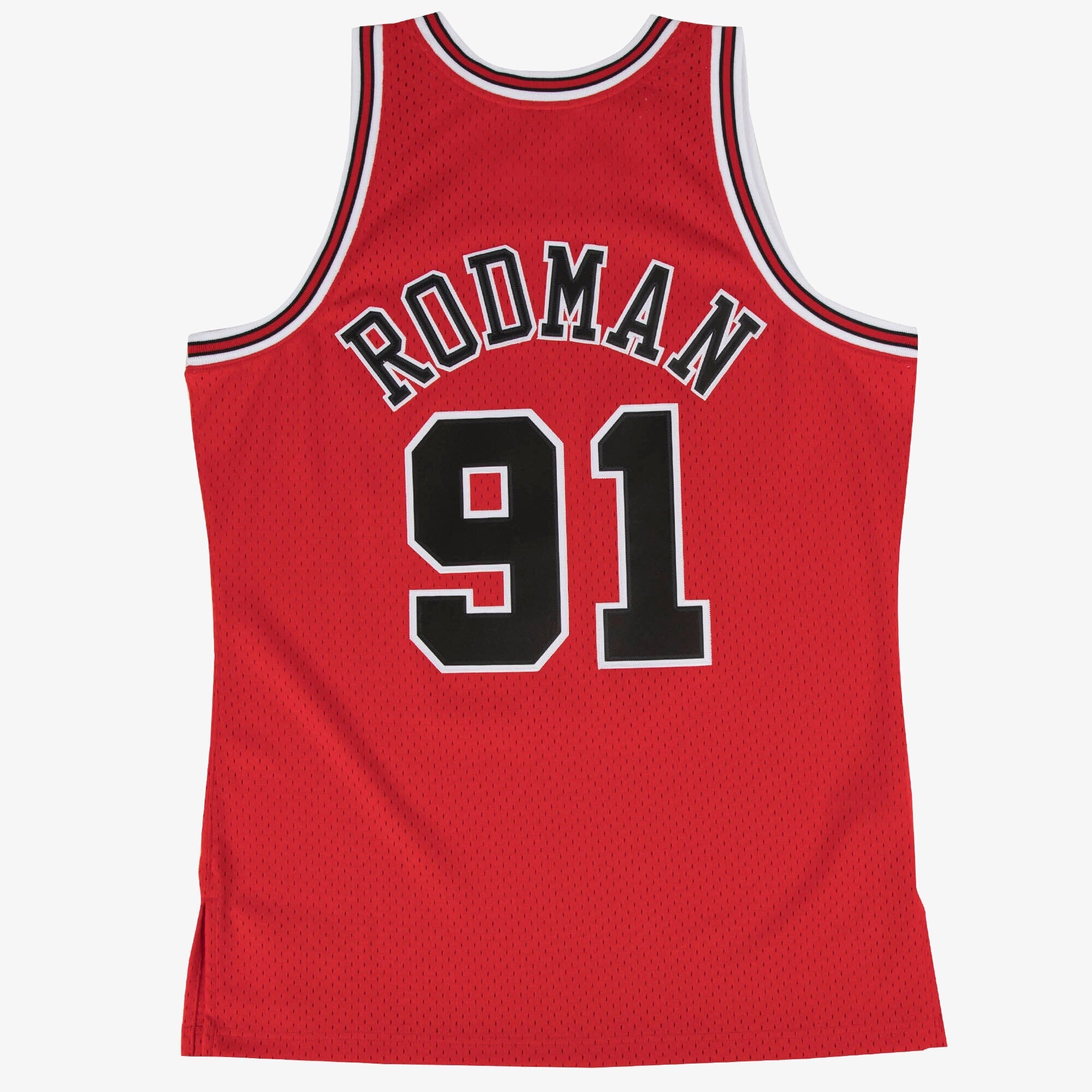 Chicago Bulls Mitchell & Ness Swingman Jersey Road Dennis Rodman 1997-98
