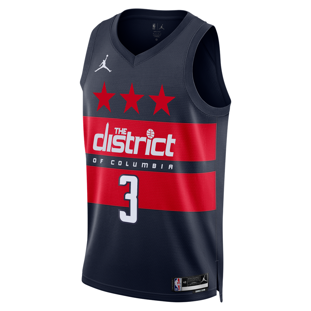 Washington Wizards Jordan Brand Statement Edition Swingman Jersey - Navy - Trae Young -