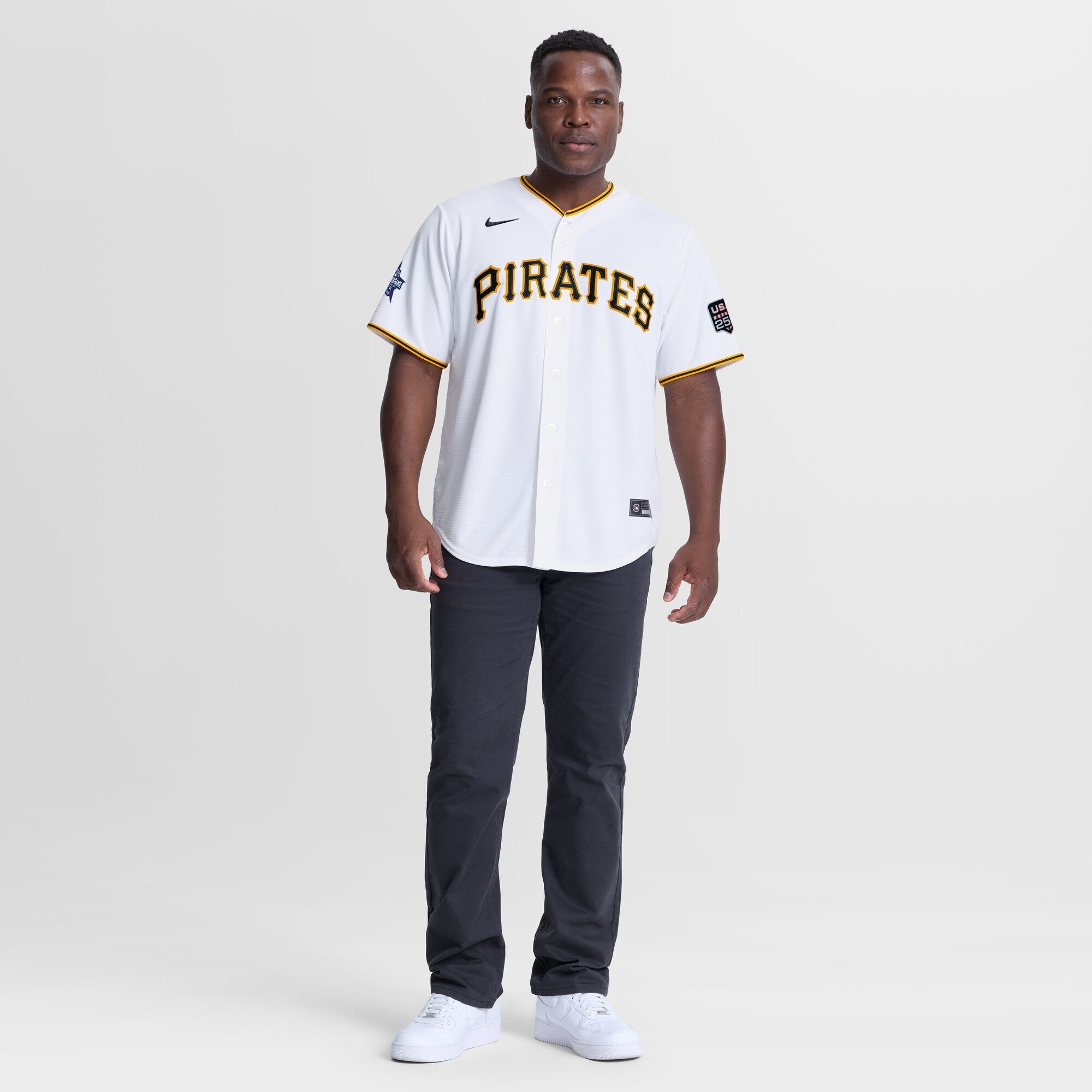 2026 All-Star Game Pittsburgh Pirates Paul Skenes Nike White Replica Jersey