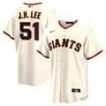San Francisco Giants Jung Hoo Lee Nike Cream Home Replica Player Jersey