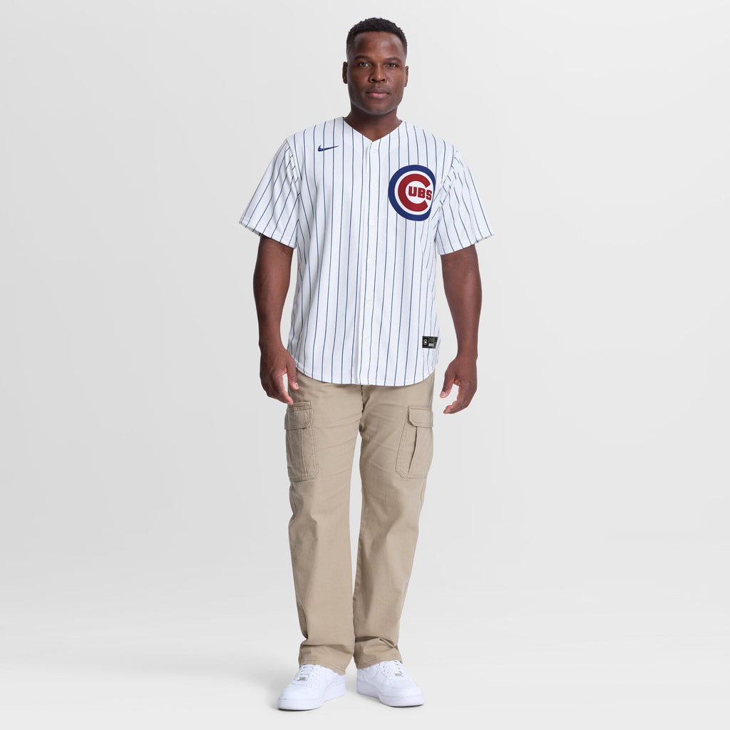 Chicago Cubs Ian Happ Nike White Home Replica Jersey
