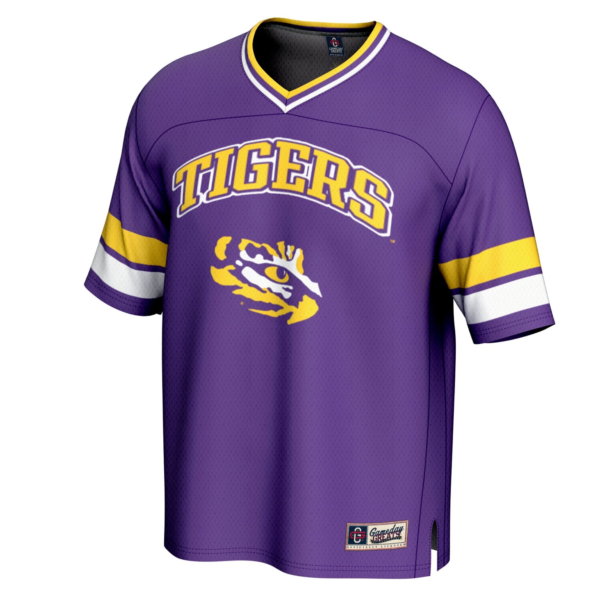 GameDay Greats Purple LSU Tigers Spirit Football Jersey